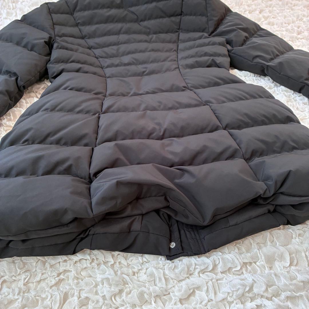 Darich レディミディダウンコート　Ｓ黒　ベルト欠品