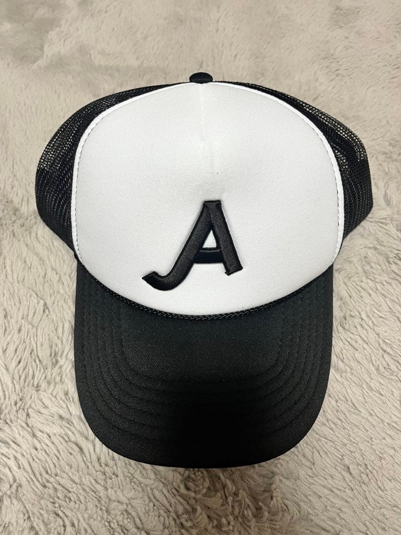 Aぇ! group 末澤誠也着用モデル　A-PLANTS Aロゴキャップ(黒)