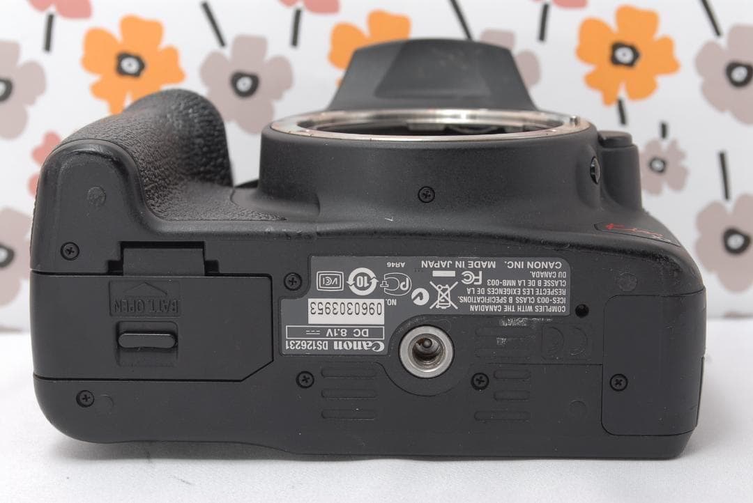 ❤Canon Kiss X3❤ショット数少ない❤手ぶれ補正❤軽量＆入門モデル❤
