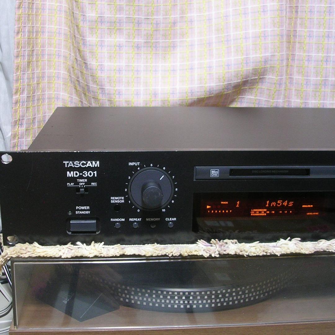 Tascam MD-301 業務用MDデッキ本体のみ