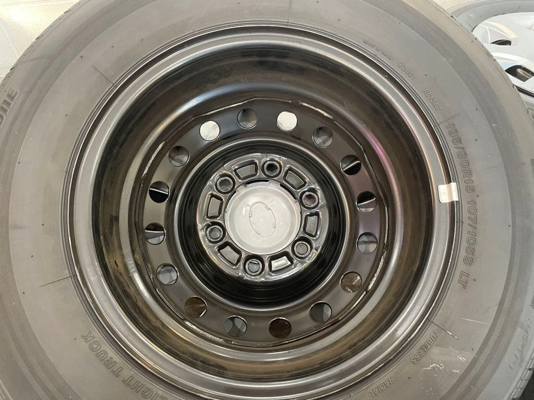 ハイエース純正ホイールタイヤセット ブリヂストンエコピア 15インチ