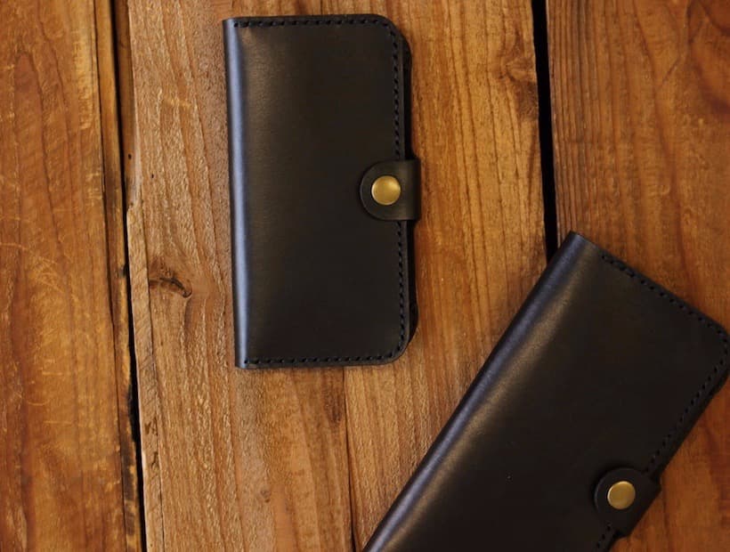 天然皮革iPhone 7、iPhone 8  ケース