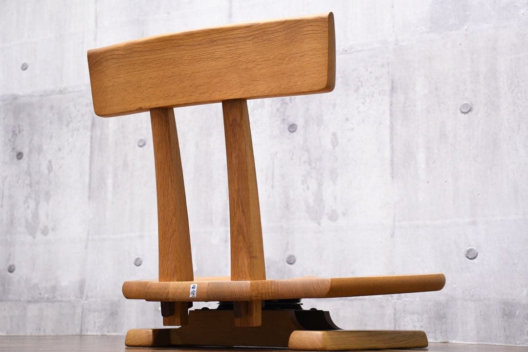 EFK107 飛騨産業 希少シリーズ 円空 SE250 座椅子 回転ベース 板座