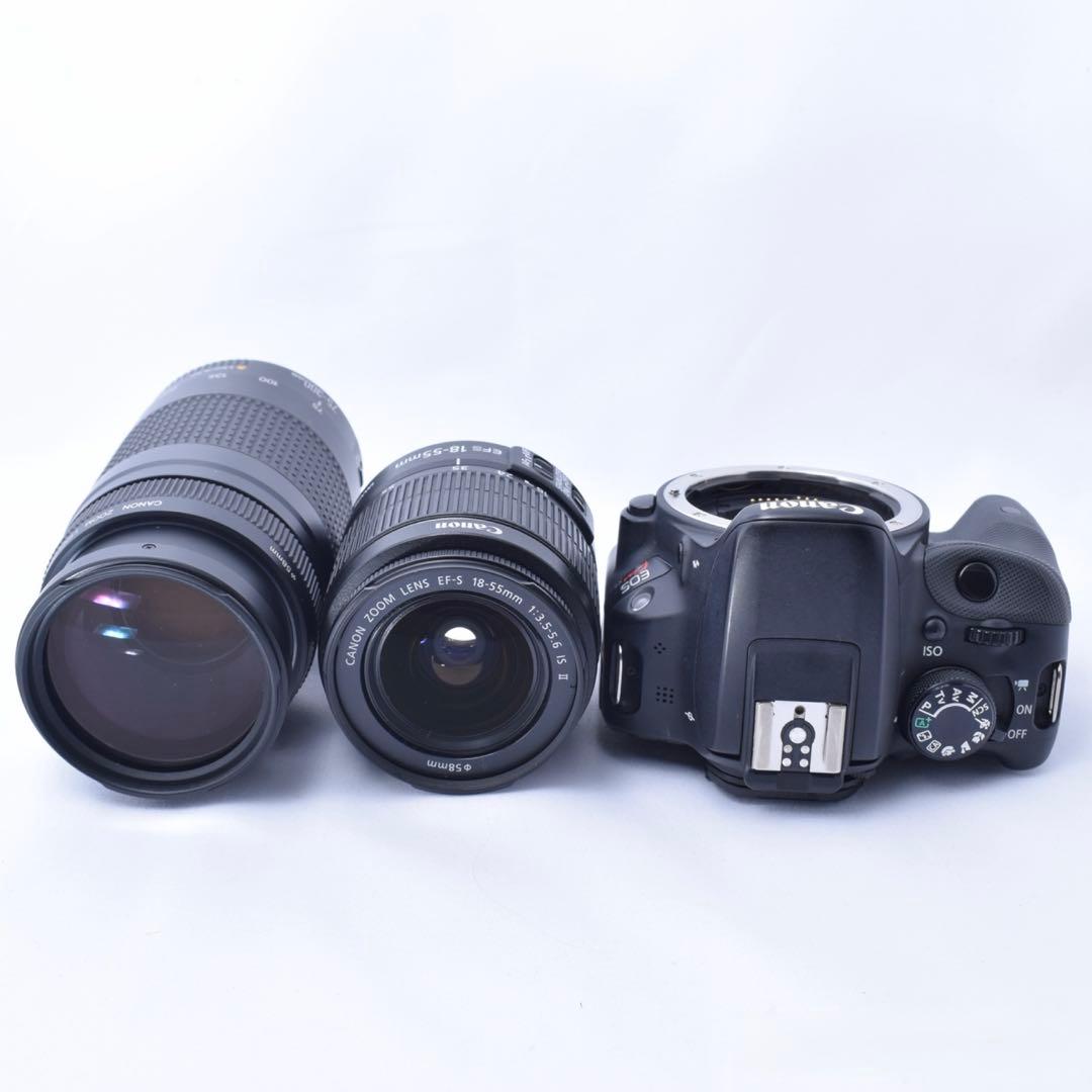 ✨卒業や入学式、旅行などに✨️Canon Kiss X7 ダブルレンズセット