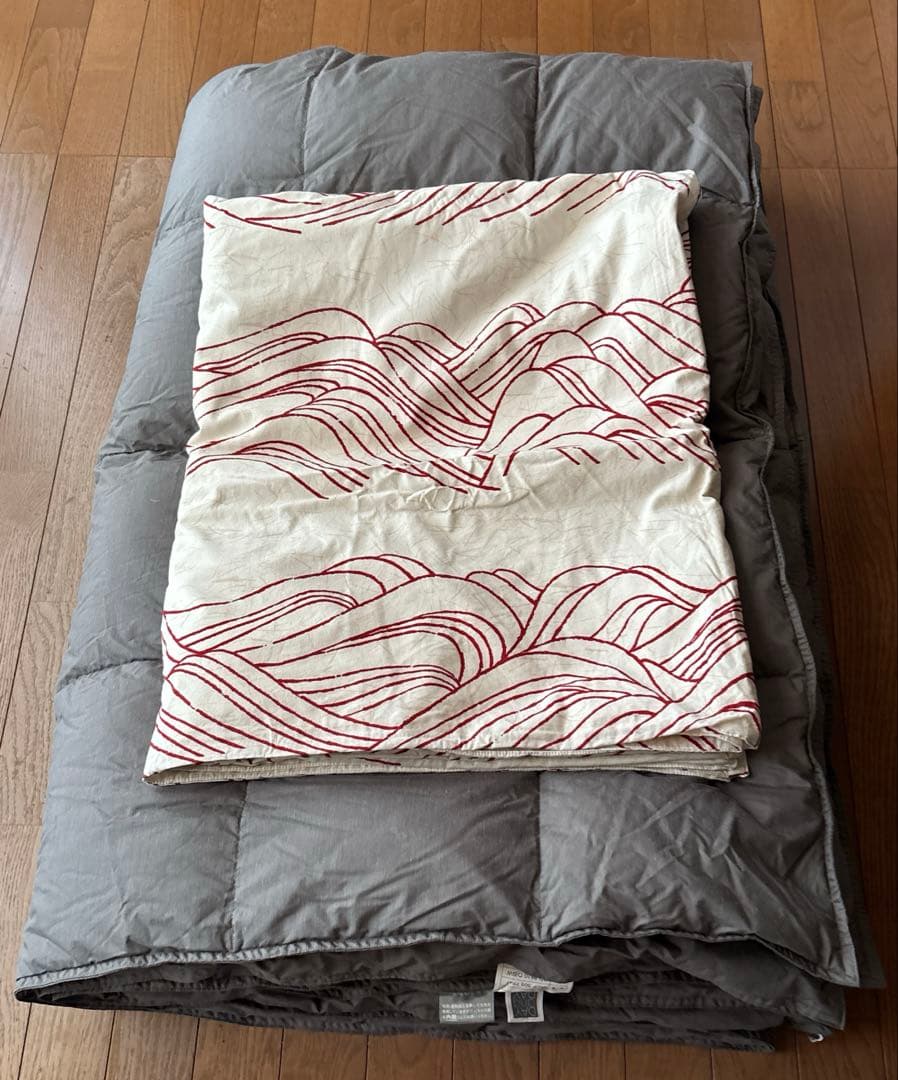 DAY and DAY コタツ羽毛掛布団 長方形　200×280cm カバー付き