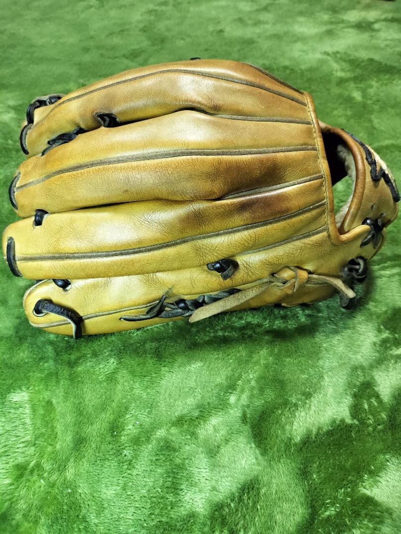 【キング】BBA 硬式用 外野手用グローブ 小型 小指2本入れ 軟式可