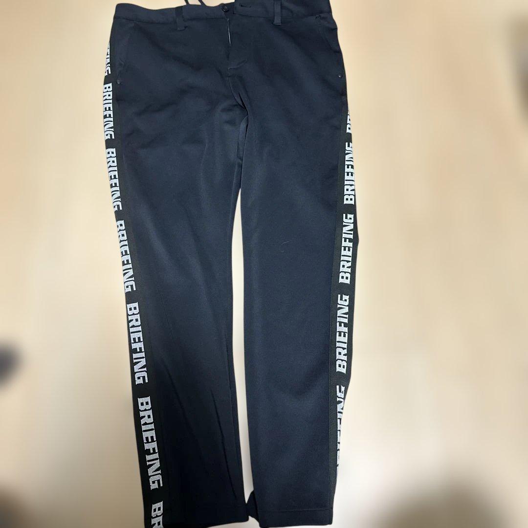 ブリーフィング　ラインロゴパンツ　L