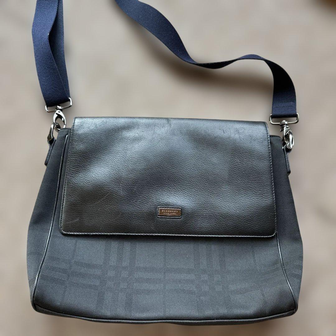 Burberry バーバリー ブラックレーベル メッセンジャーバッグ ショルダー