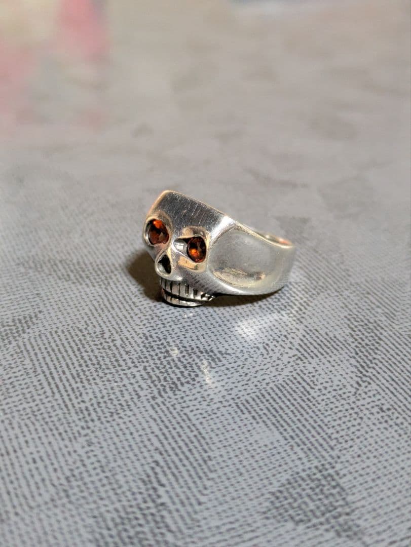 フラッシュポイント　ジムスカル　リング　シルバー