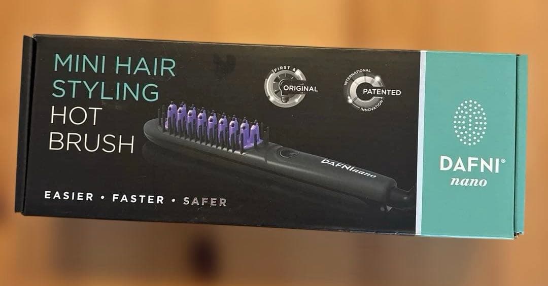 ヤーマン　DAFNI nano ブラシ型ヘアアイロン DH1.6N