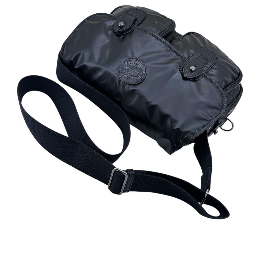 【希少サイズ】美品ハンティングワールド メッセンジャーバッグ ショルダーバッグ