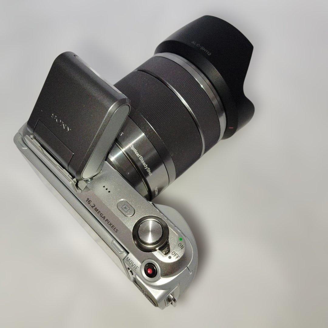 SONY ミラーレス一眼　NEX-C3ボディ&SEL1855レンズ　ジャンク