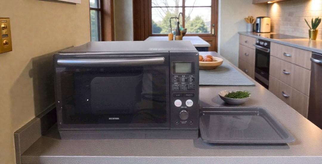 ●アイリスオーヤマ●過熱水蒸気 スチームオーブンレンジ●MO-FS2403-B