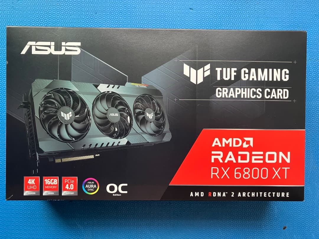 [最終値下げ] ASUS TUF RX 6800 XT OC Edition