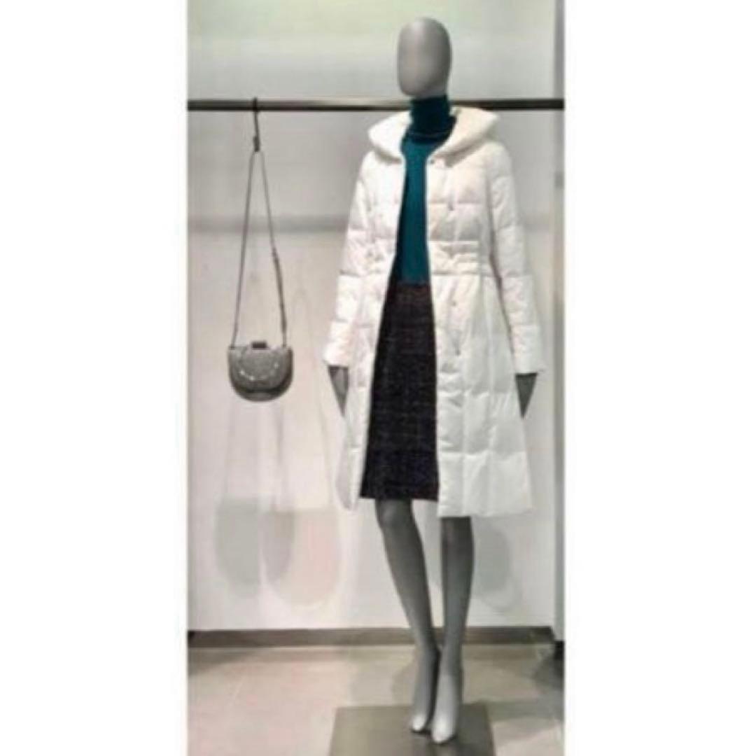 人気✨セオリー 8万 ダウンコート ビッグカラー 2way ブラック ゆったり