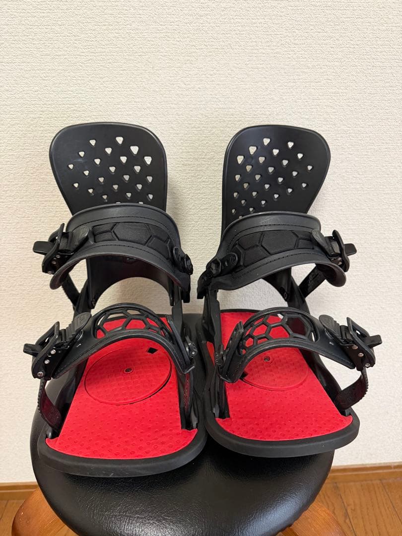 UNION STRATA ビンディング ブラック/レッド　Sサイズ