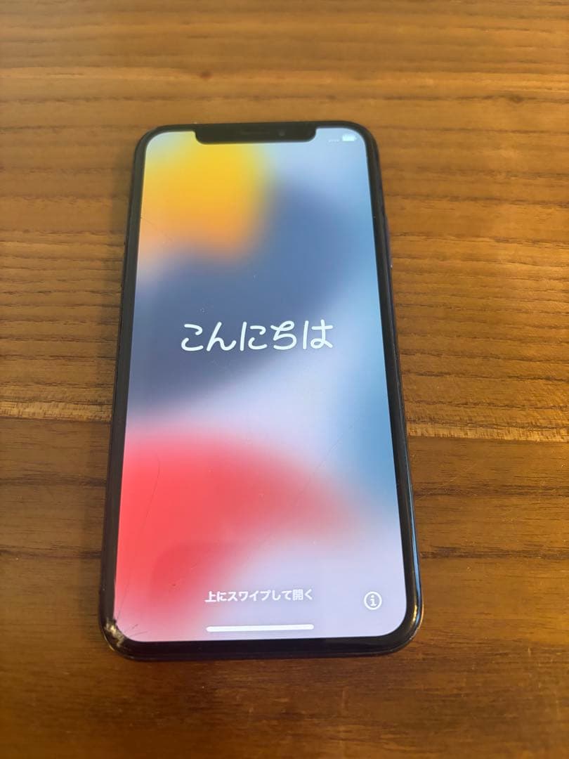iPhone X スペースグレー 傷あり