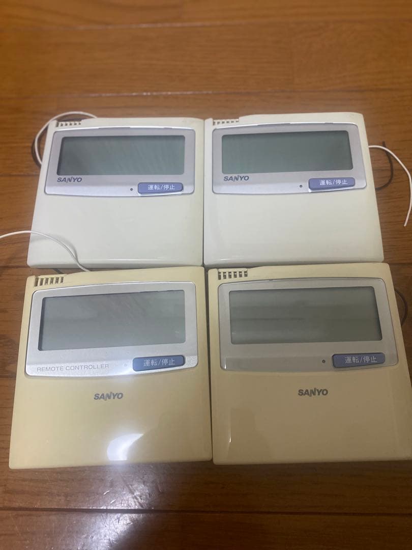 SANYO エアコン用リモコン RCS-SH80B ４個