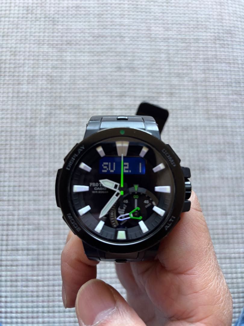 CASIO プロトレック　PRW-7000 ブラック