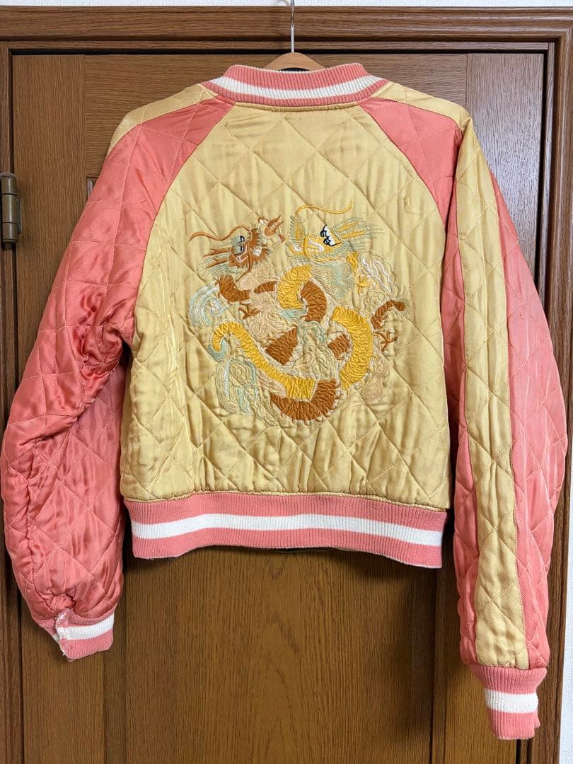 だ*い様 【FULLCOUNT 】フルカウント 別珍✖︎キルティングスカジャン