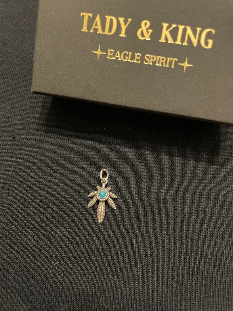 G*s様 TADY&KING(タディアンドキング)ガンジャ銀縄ターコイズ スパイ