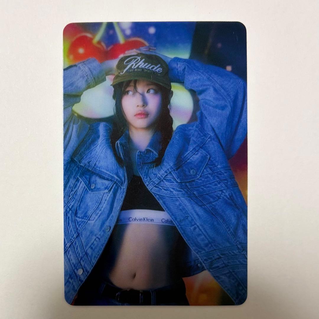 newjeans HMV特典 クリア トレカ super natural ハニ