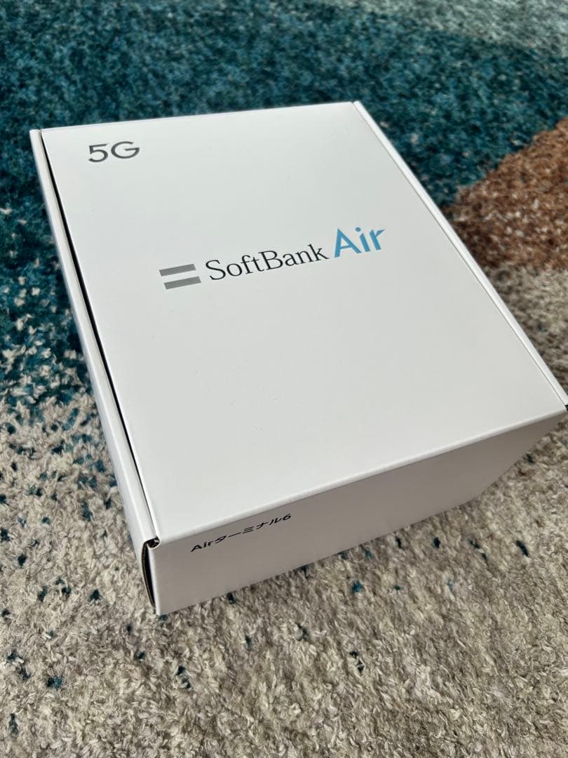最新 SoftBank Airターミナル6 5G接続