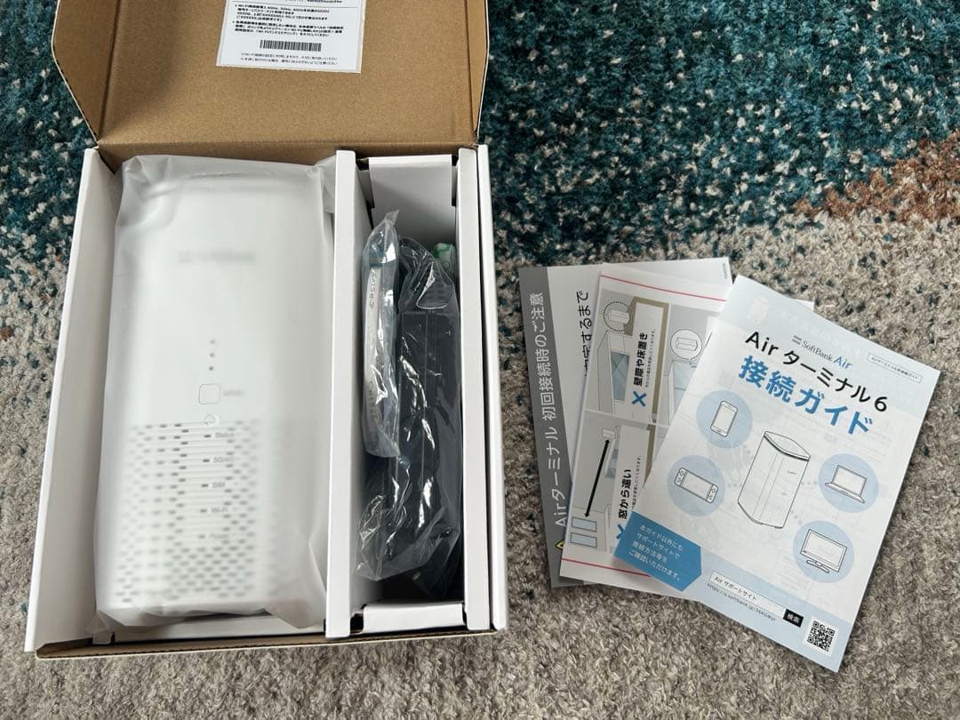 最新 SoftBank Airターミナル6 5G接続