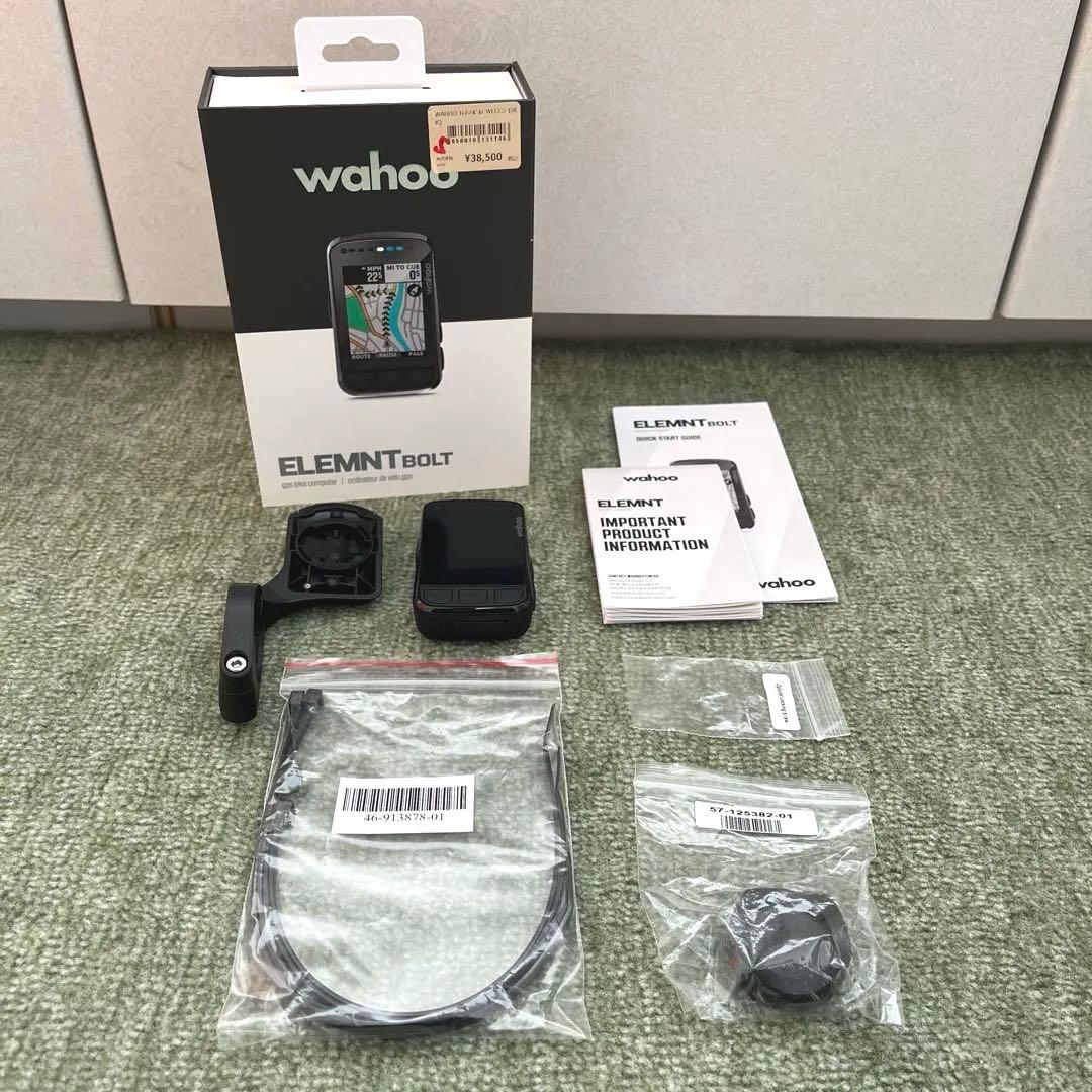 【動作確認済み】wahoo エレメント ELEMNT BOLT WFCC5 V2