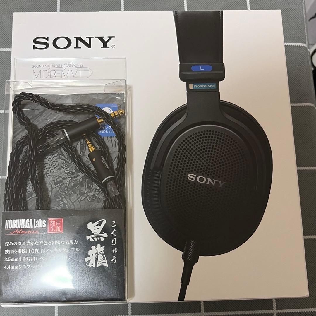 SONY MDR-MV1 + NOBUNAGA Labs 黒龍セット