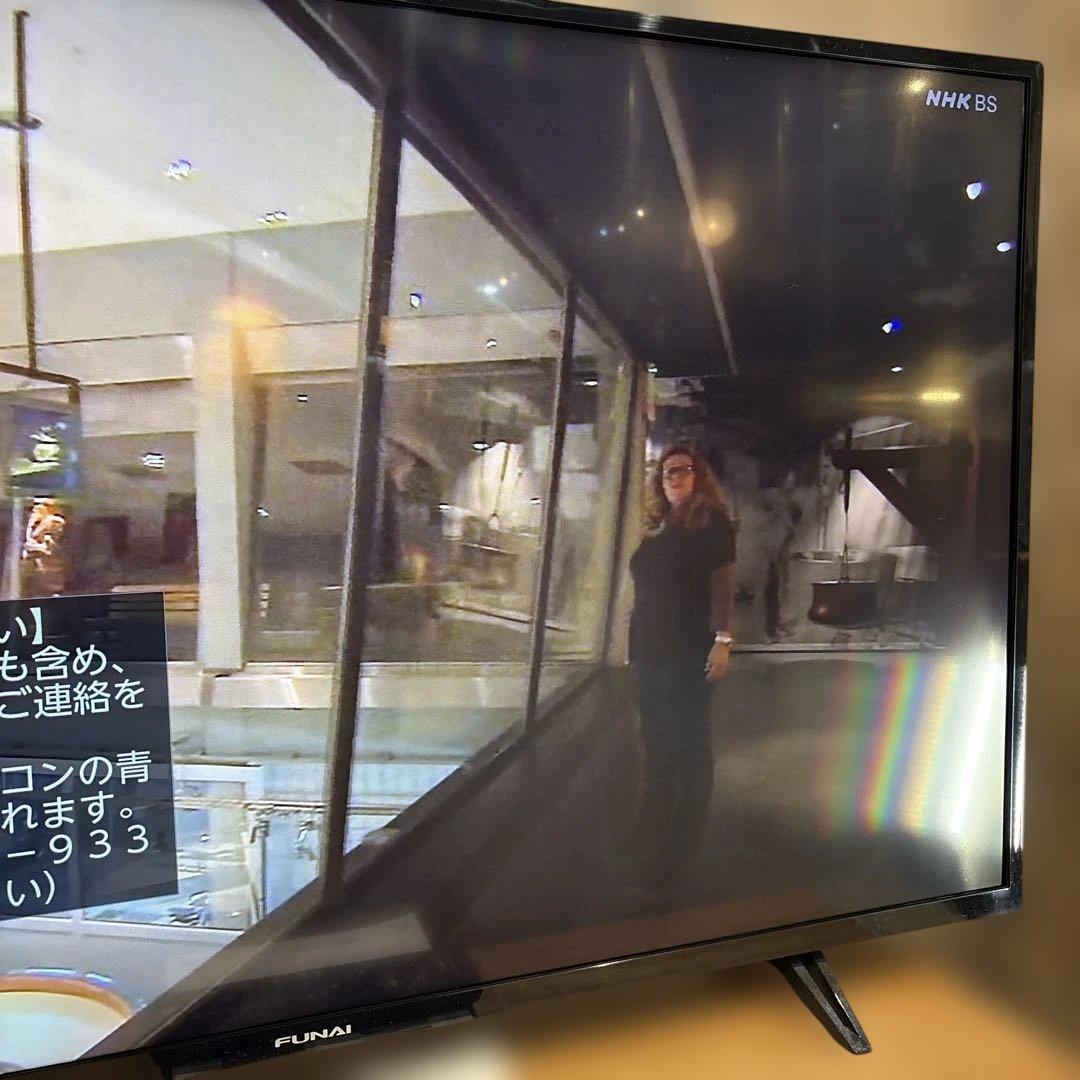 funai フナイ　43型 テレビ FL-43U3040　22年製　4K対応