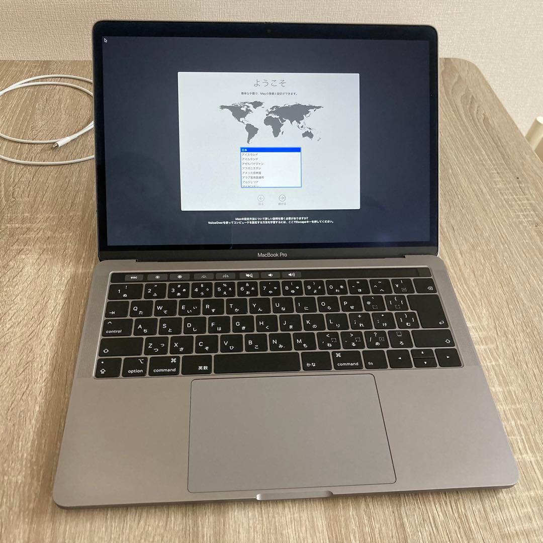 MacBookPro 2019 13インチ(メモリ16GB,容量256GB)