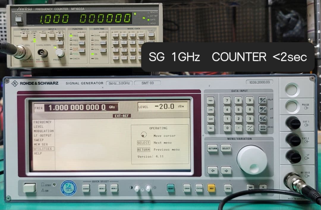 Anritsu 周波数カウンター MF1603A 0.1mHz-3GHz