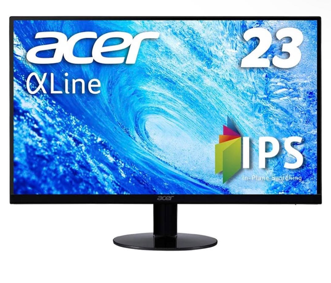 Acer モニター ディスプレイ フルHD 23インチ  フレームレス 薄型