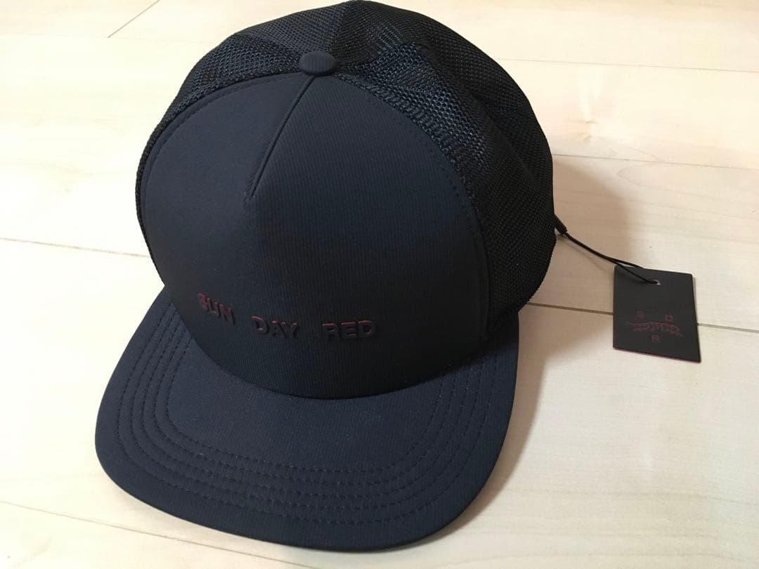 SUN DAY RED タイガーウッズ 黒 メッシュキャップ L/XL 未使用
