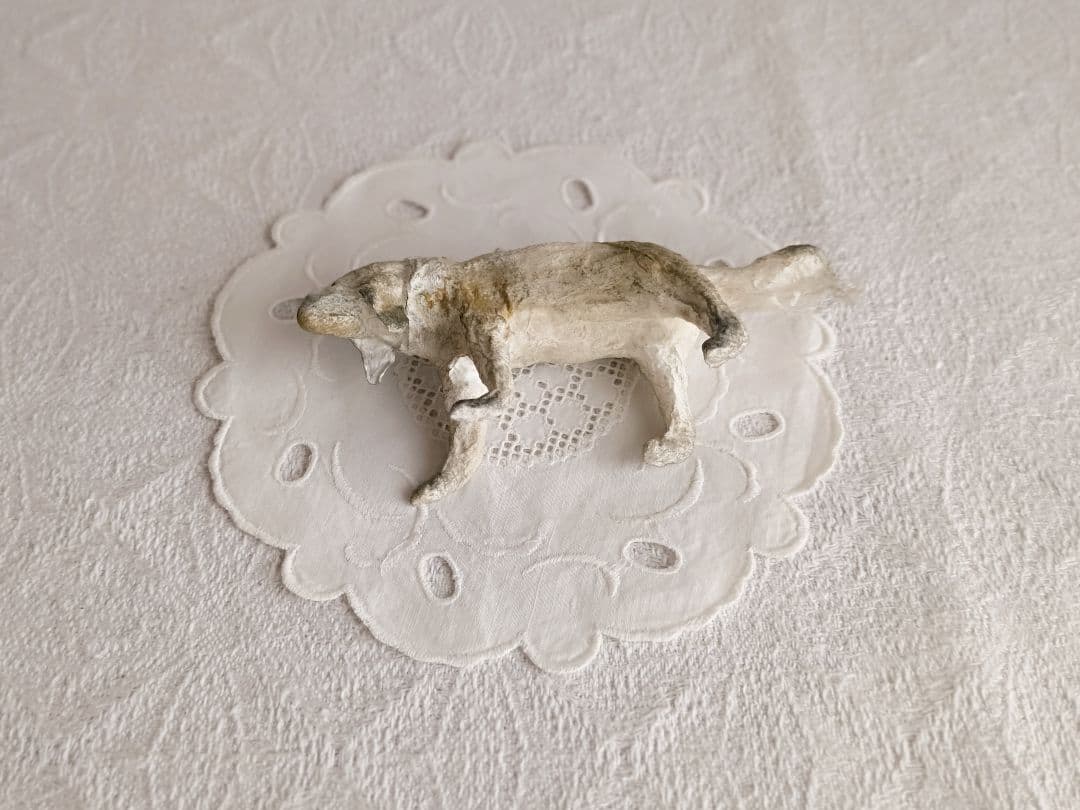 【✳︎toto✳︎さま】animal figure ❀ パピエマシェのワンちゃん