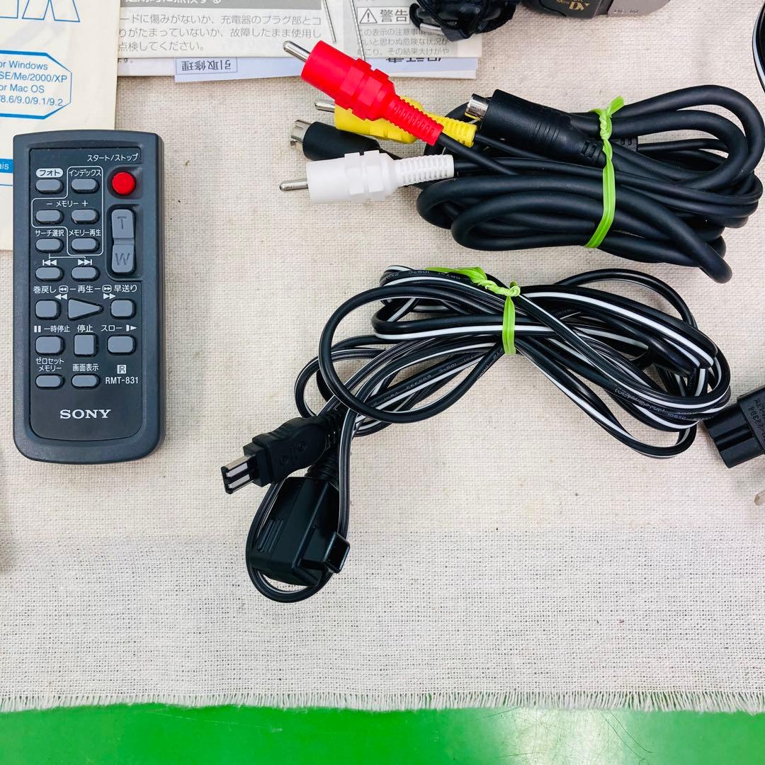 通電確認済 SONY 箱有 ソニー ビデオカメラ DCR-PC300 て10