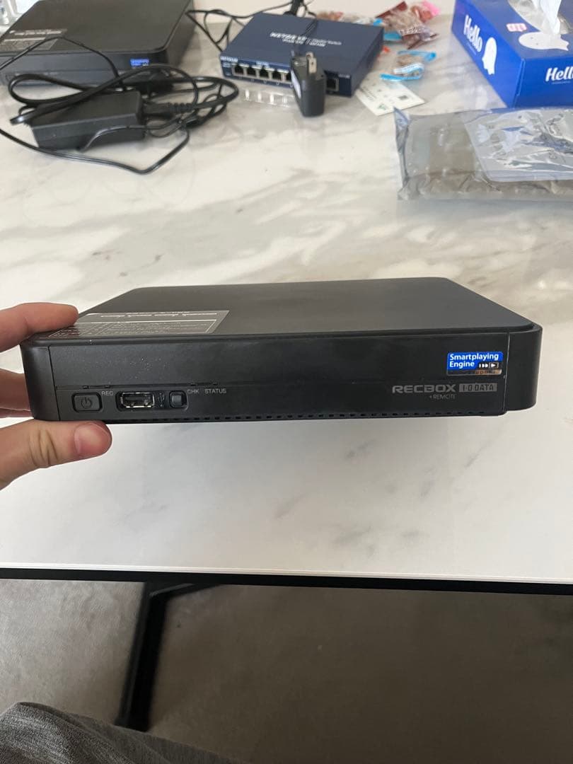 外付けハードディスク・ドライブ RECBOX HVL-AT3.0A RECBOX NAS USB 3.0 LAN