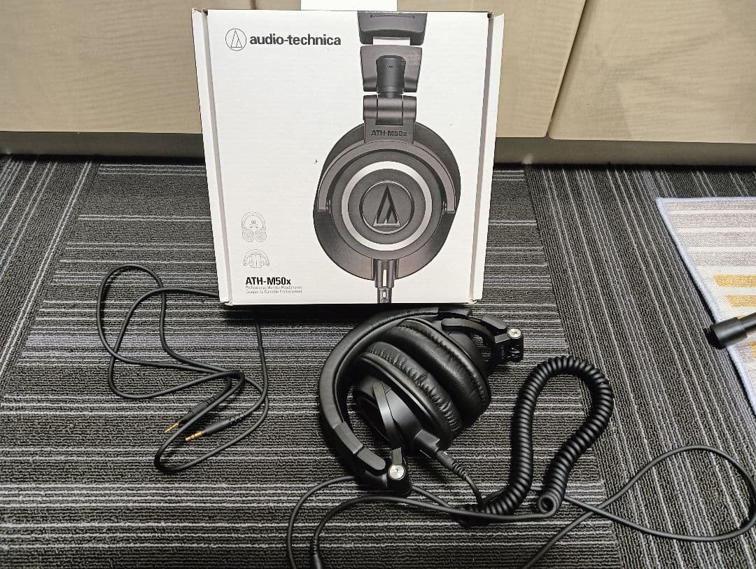 audio-technica ATH-M50x 有線ヘッドセット