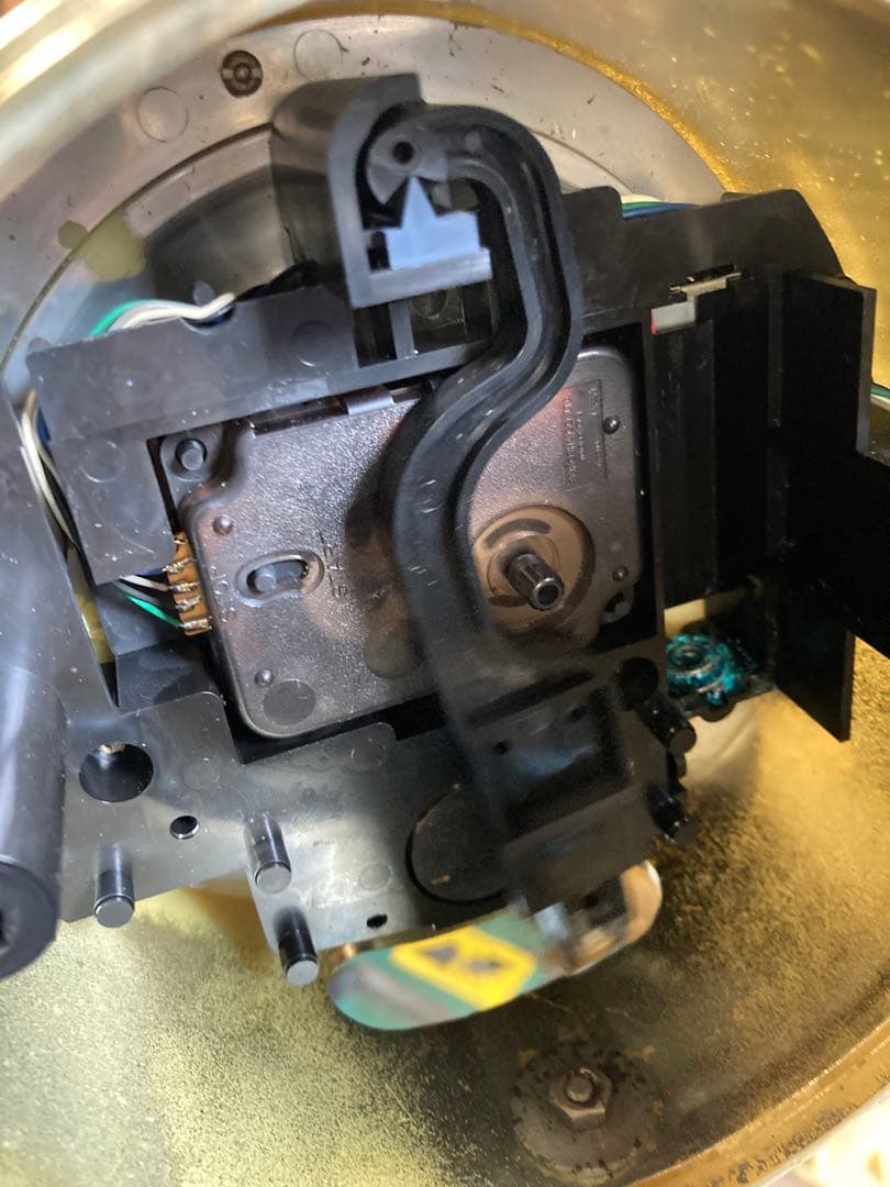 j*m様 CITIZEN シチズン 振り子時計 置き時計 ブロンズ？像 ヴィーナ