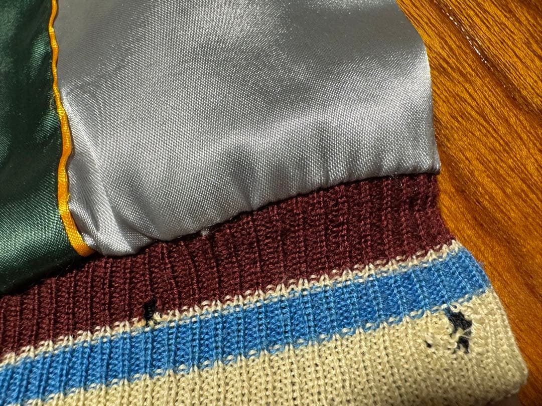 美品 テーラー東洋 両A面 スカジャン 虎 龍 Lサイズ TT10841