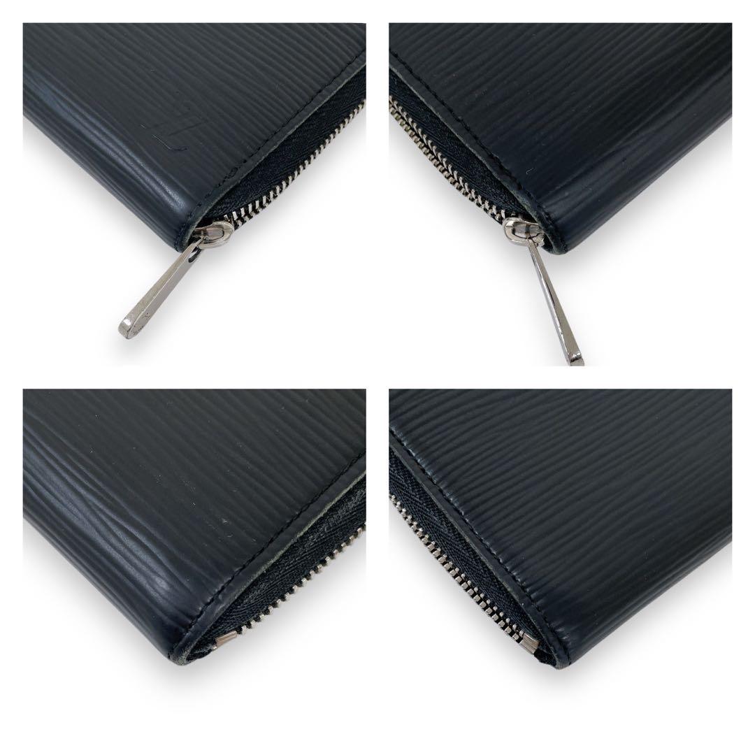 ルイヴィトン　エピ　ジッピーパース　ブラック　黒　2482c