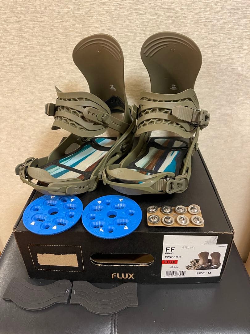 た*と様 FLUX F25FFMB ビンディング Mサイズ カーキ