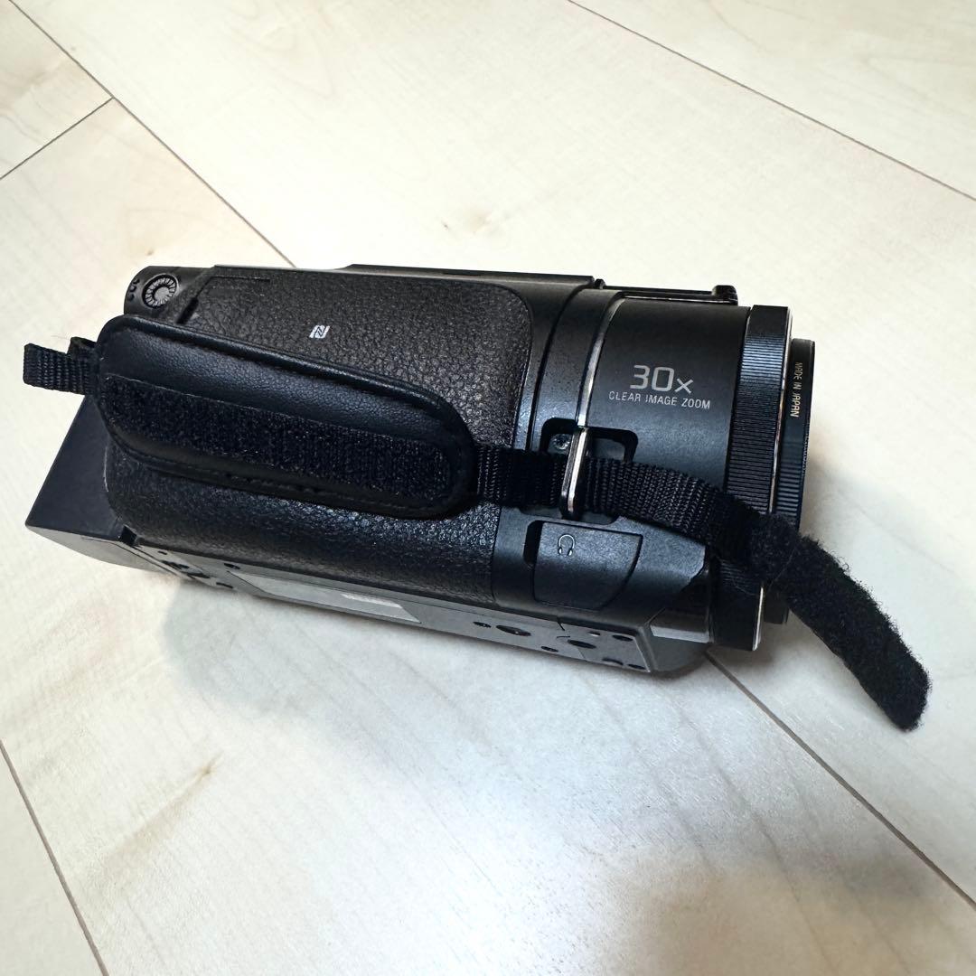 「値下げ」【美品】SONY FDR-AX55 4Kビデオカメラ ブラック