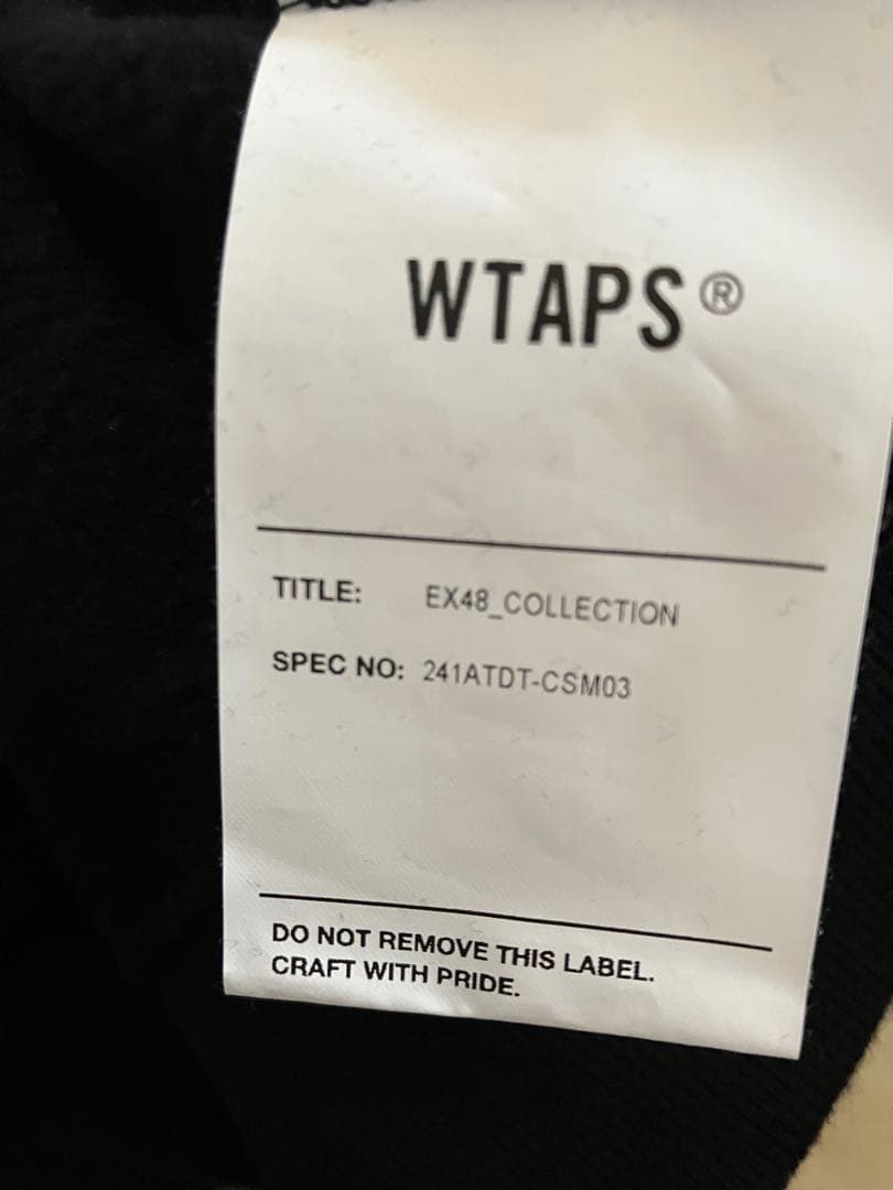 ⭐*︎様 WTAPS ACADEMY SWEATER COTTON COLLEG