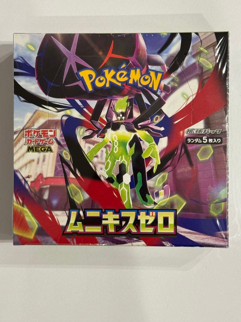 ポケモンカードゲーム ムニキスゼロ 未開封BOX シュリンク付き