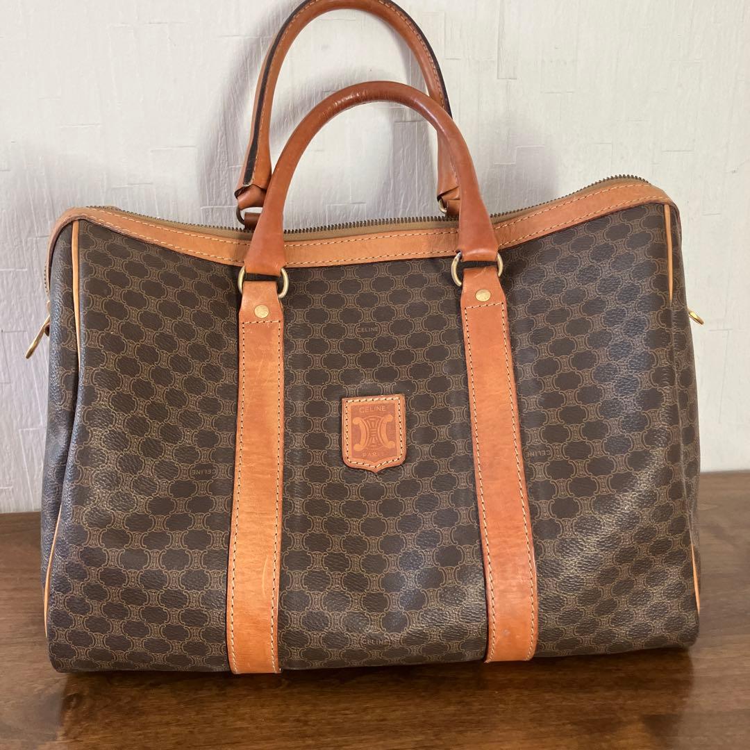 【美品】セリーヌ　ボストンバッグ