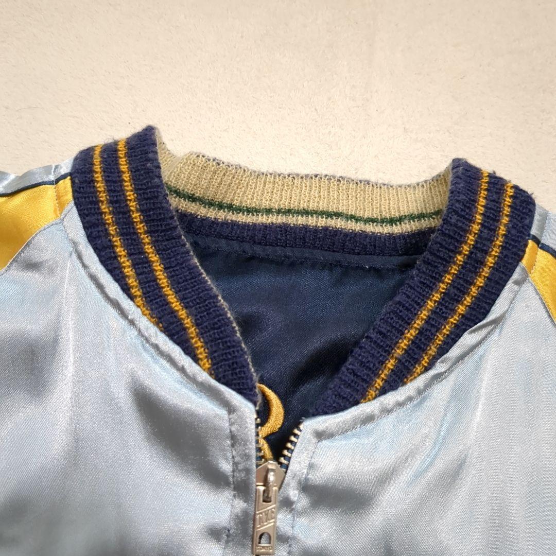 美品 テーラー東洋 スカジャン 舞妓 五重塔 リバーシブル スカル Mサイズ