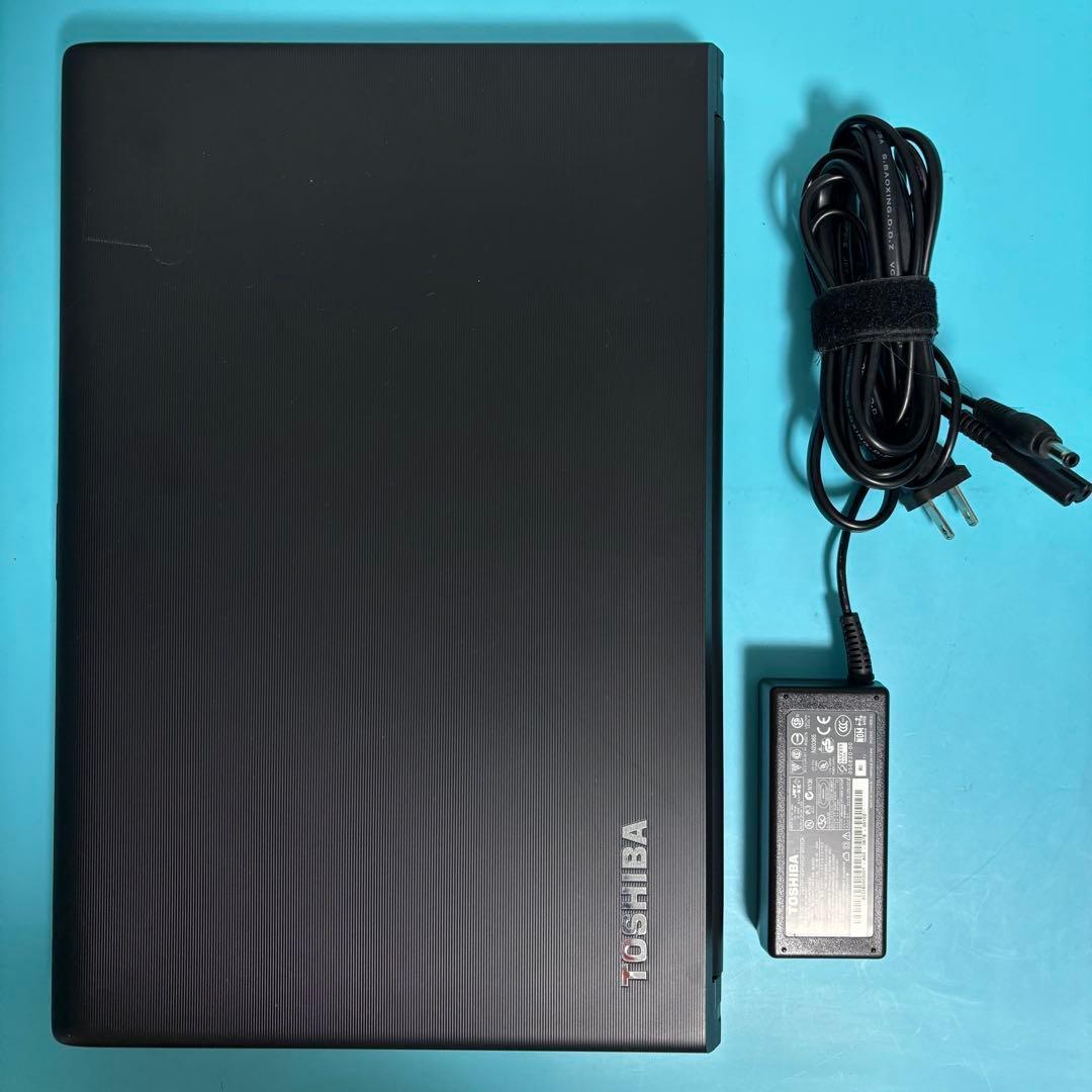 Core i5＆爆速SSD【オフィス付】東芝ノートPC★バッテリー〇★動作良好★