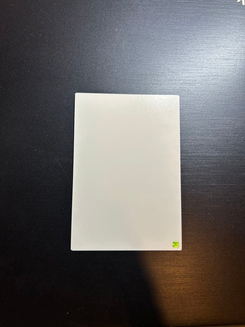 【希少】遊戯王　エラーカード プリントエラー（真っ白　白紙）銀シール付き